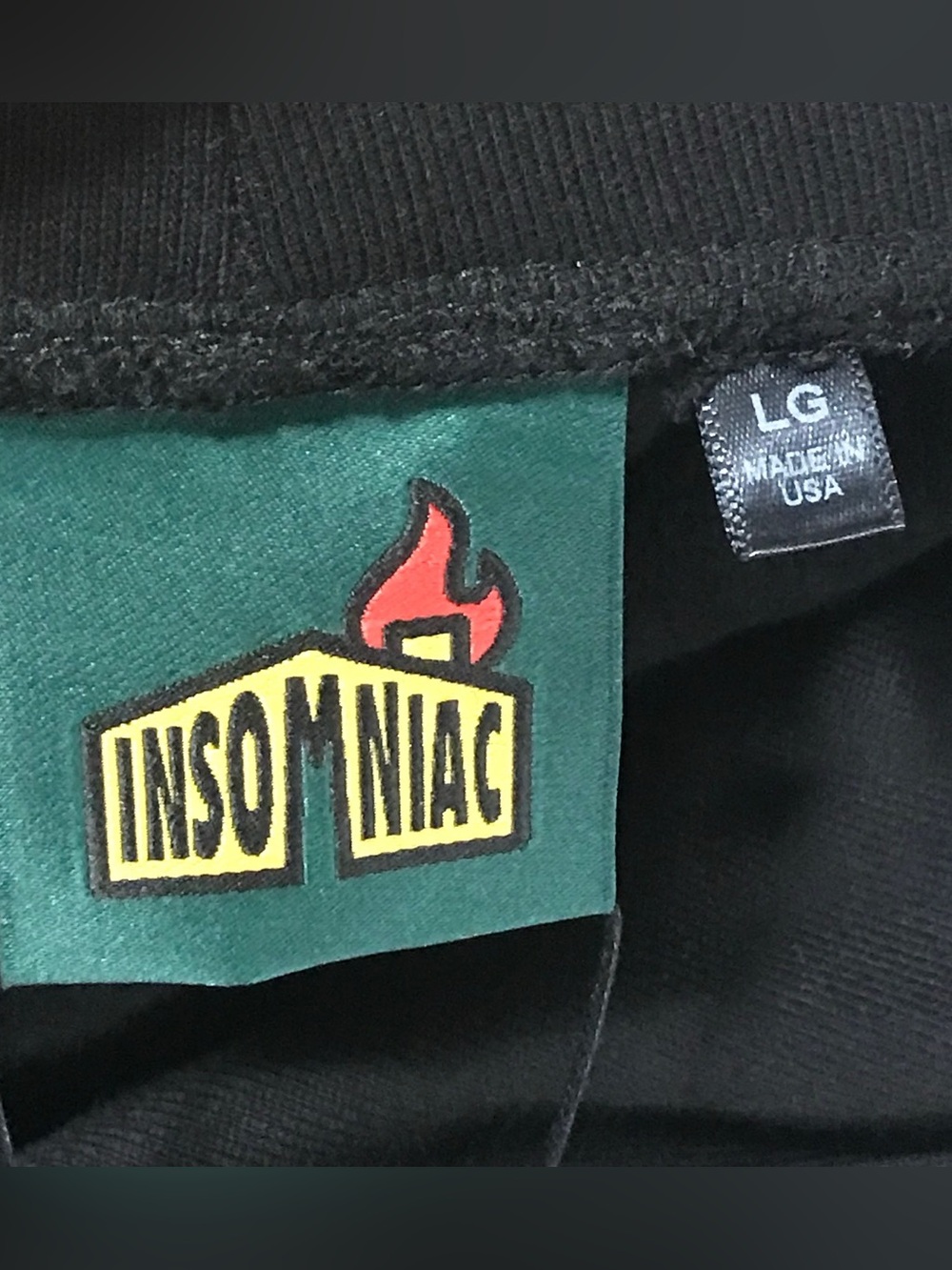 BNWT Unisex Insomniac Zip-Up Hoodie - Picture 6 of 9